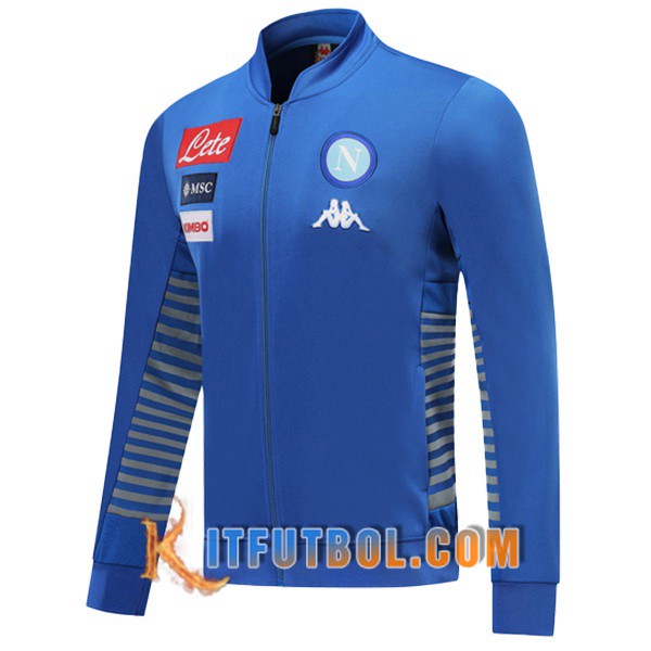 Nueva Chaqueta Futbol SSC Napoli Azul 19/20