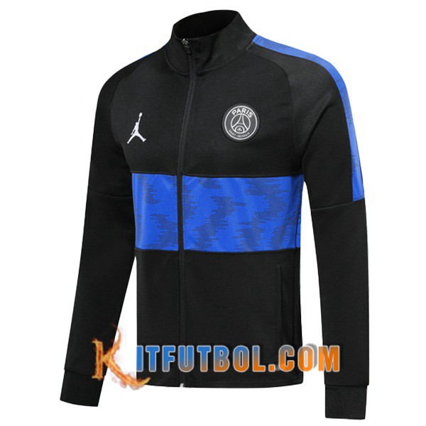 Nueva Chaqueta Futbol PSG Jordan Negro Azul 19/20
