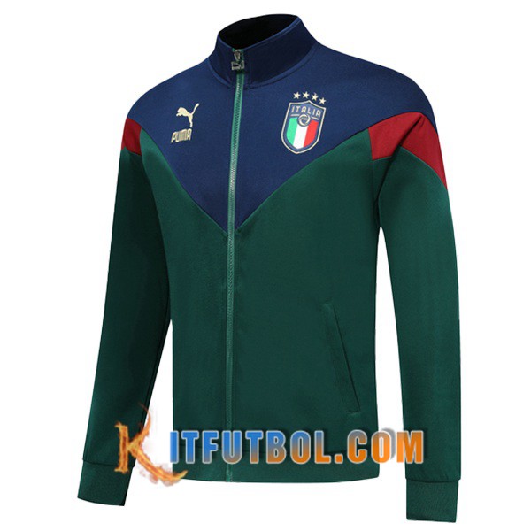 Nueva Chaqueta Futbol Italia Verde 19/20