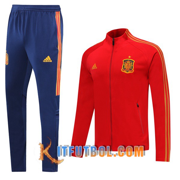 Nueva Chandal Futbol - Chaqueta + Pantalones Espana Roja 19/20