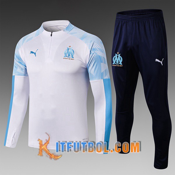 Nueva Chandal Futbol Marsella Ninos Blanco 19/20