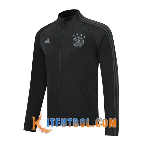 Nueva Chaqueta Futbol Alemania Negro 19/20