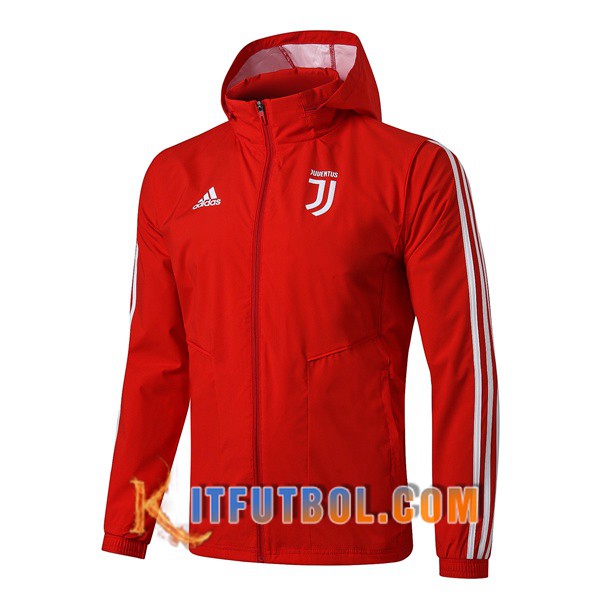 Nueva Chaqueta Futbol Rompevientos Juventus Roja 19/20