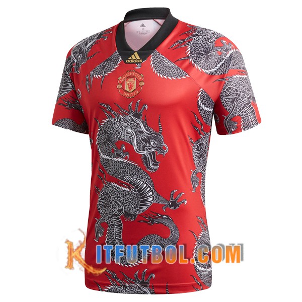 Camisetas Futbol Manchester United Dragon de Chine Roja 19/20