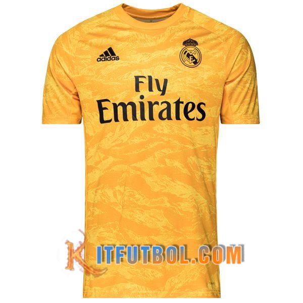 Camisetas Futbol Real Madrid Portero Amarillo 19/20