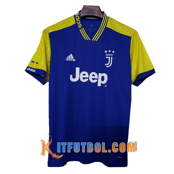 Camisetas Futbol Juventus Concept Azul Amarillo 19/20