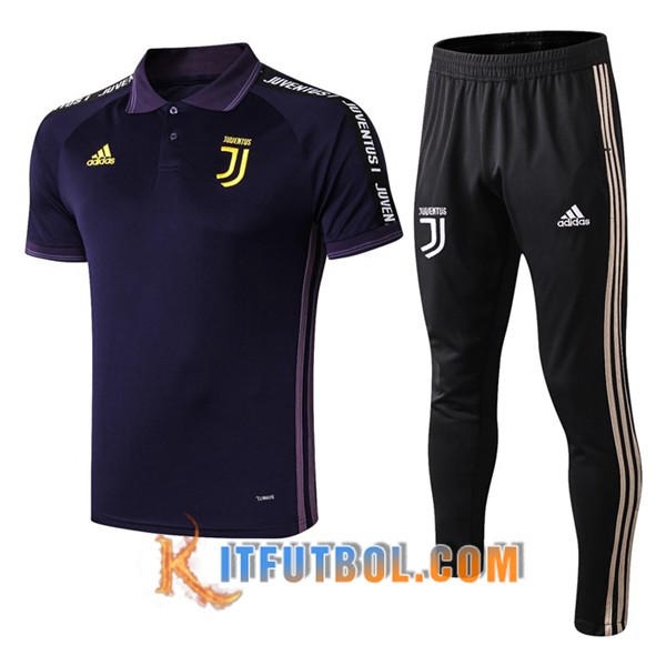 Nueva Polo Futbol Juventus + Pantalones Purpura 19/20