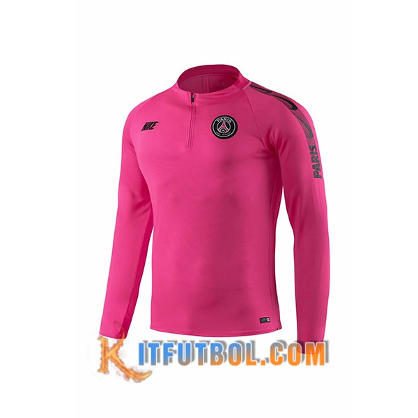 Nueva Entrenamiento Sudadera PSG Rosa 19/20