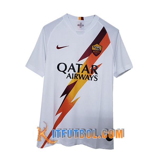 Camisetas Futbol AS Roma Blanco Version Fuite 19/20