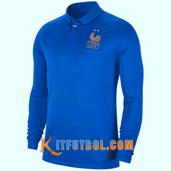 Camisetas Futbol Francia 100 Aniversario Manga Larga