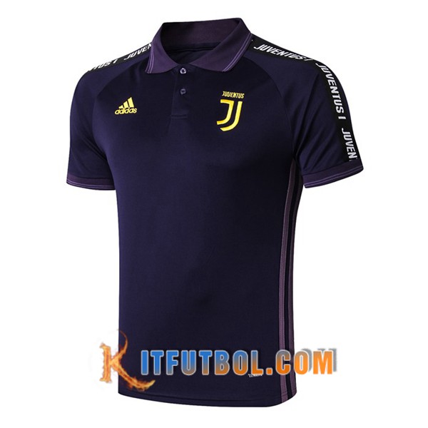 Nueva Polo Futbol Juventus Purpura 19/20