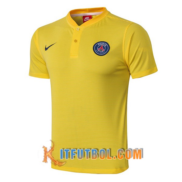 Nueva Polo Futbol Paris PSG Amarillo 19/20