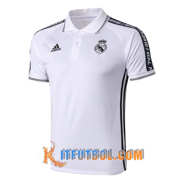 Nueva Polo Futbol Real Madrid Blanco 19/20