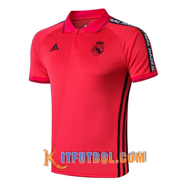 Nueva Polo Futbol Real Madrid Roja 19/20