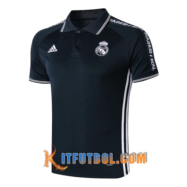 Nueva Polo Futbol Real Madrid Gris Oscuro 19/20
