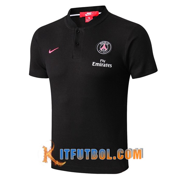 Nueva Polo Futbol Paris PSG Negro 19/20