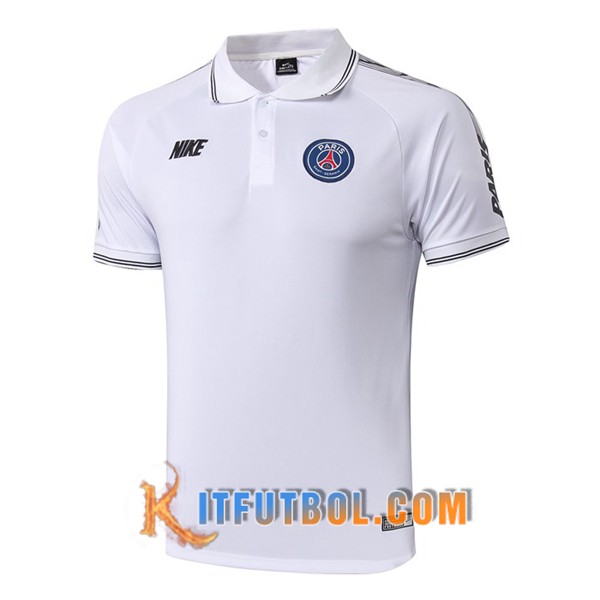 Nueva Polo Futbol Paris PSG NIKE Blanco 19/20