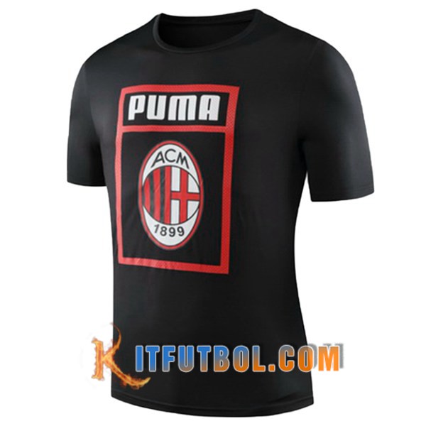 Camiseta Entrenamiento Milan AC Negro 19/20