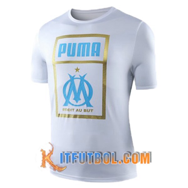 Camiseta Entrenamiento Marsella OM Roja 19/20