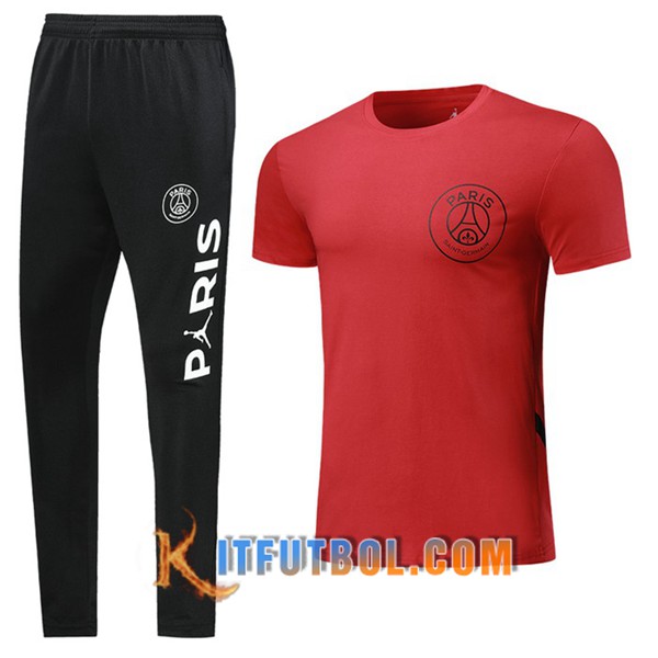 Camiseta Entrenamiento PSG Jordan + Pantalones Roja 19/20