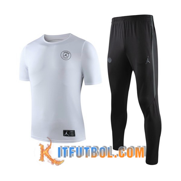 Camiseta Entrenamiento PSG + Pantalones Blanco 19/20