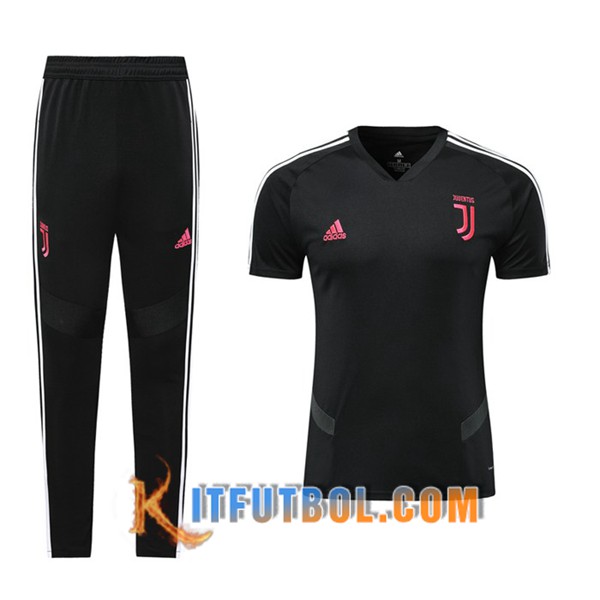 Camiseta Entrenamiento Juventus + Pantalones Negro 19/20