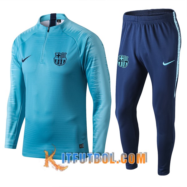Nueva Chaqueta Futbol + Pantalones FC Barcelona Azul Strike Drill 19/20
