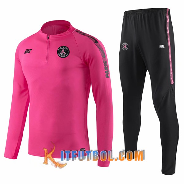 Nueva Chaqueta Futbol + Pantalones PSG Rosa 19/20