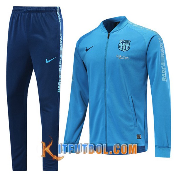 Nueva Chandal Futbol - Chaqueta + Pantalones FC Barcelona Azul 19/20