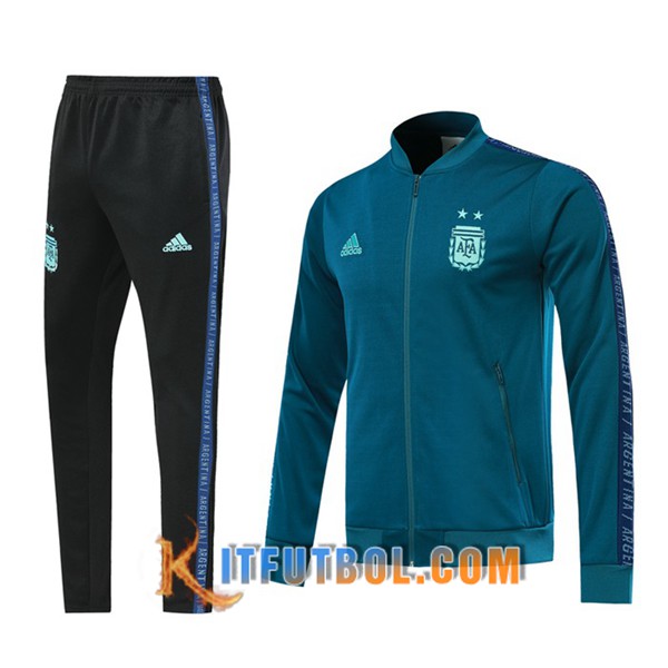 Nueva Chandal Futbol - Chaqueta + Pantalones Argentina Verde 19/20