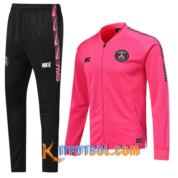 Nueva Chandal Futbol - Chaqueta + Pantalones PSG Rosa 19/20
