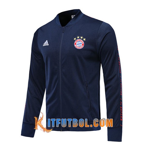 Nueva Chaqueta futbol Bayern Munich Azul Oscuro 19/20
