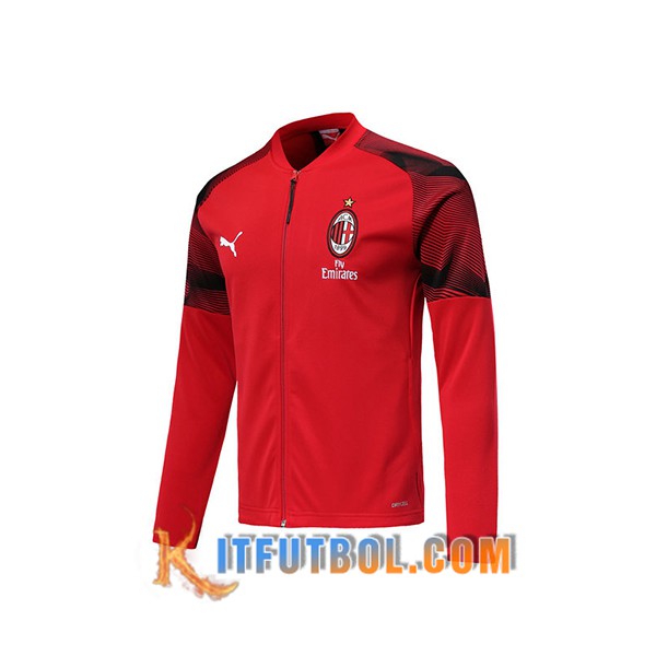 Nueva Chaqueta futbol Milan AC Roja 19/20
