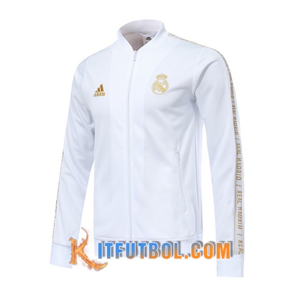 Nueva Chaqueta futbol Real Madrid Blanco 19/20