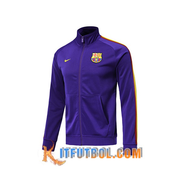 Nueva Chaqueta futbol FC Barcelona Purpura 19/20