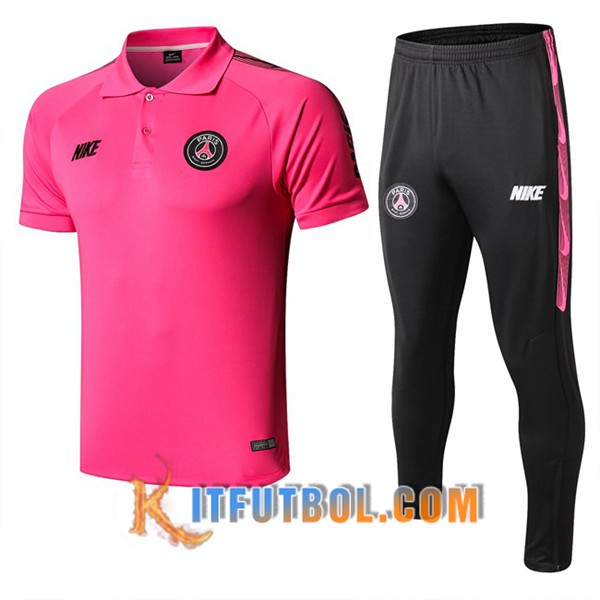 Nueva Polo Futbol Paris PSG NIKE + Pantalones Rosa 19/20