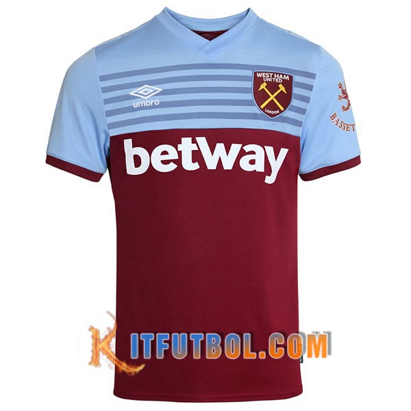 Camisetas Futbol West Ham Primera 19/20