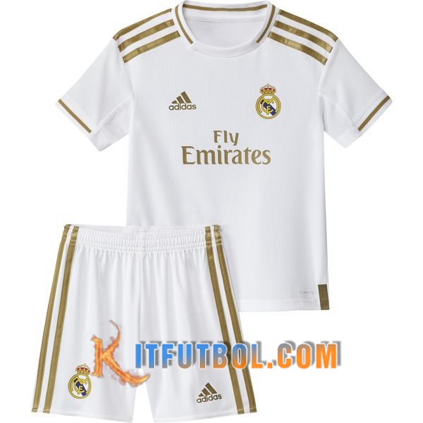 Camisetas Personalizadas Futbol Real Madrid Ninos Primera 19/20