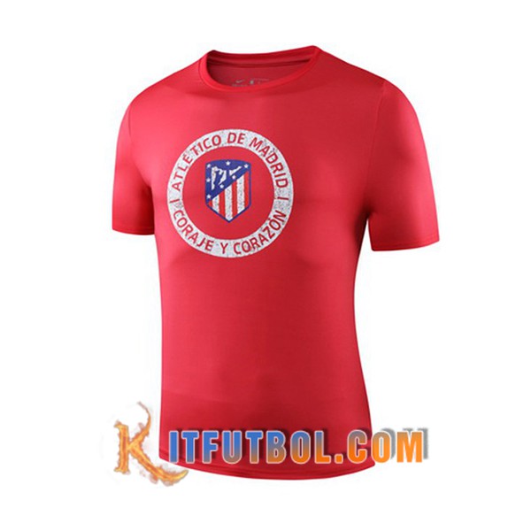 Camiseta Entrenamiento Atletico Madrid Roja 19/20