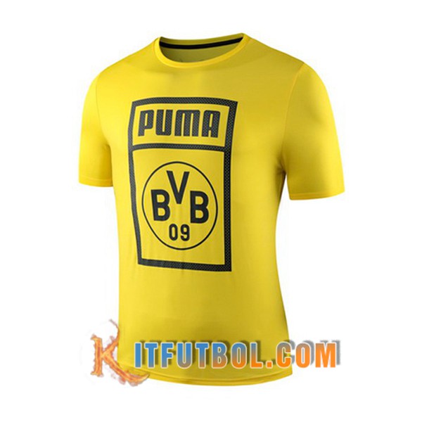 Camiseta Entrenamiento Dortmund BVB Amarillo 19/20