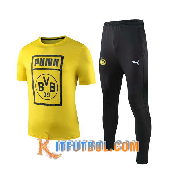 Camiseta Entrenamiento Dortmund BVB + Pantalones Amarillo 19/20