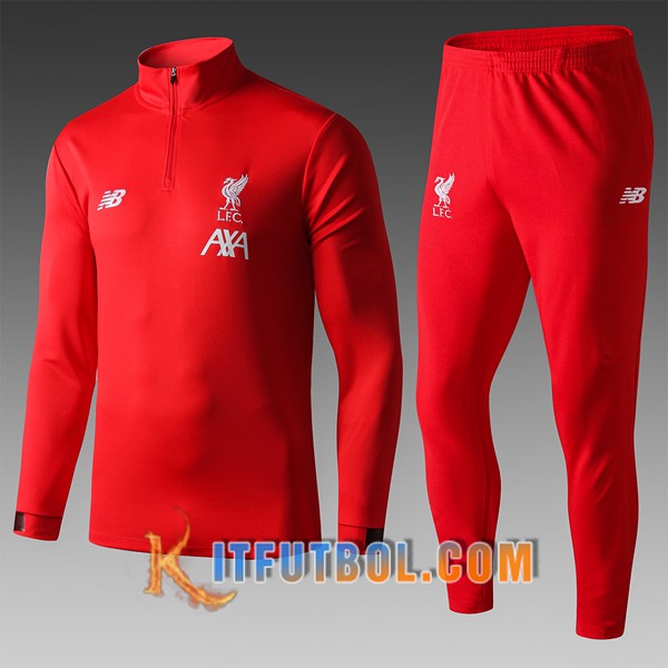 Nueva Chandal Futbol FC Liverpool Ninos Roja 19/20