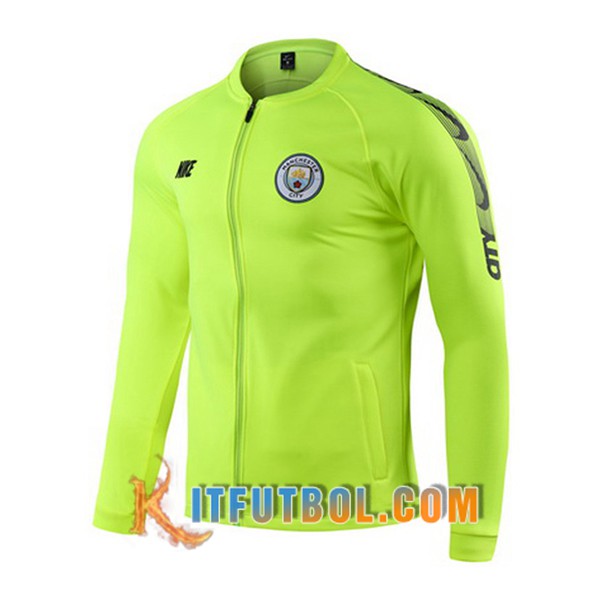 Nueva Chaqueta futbol Manchester City Verde 19/20