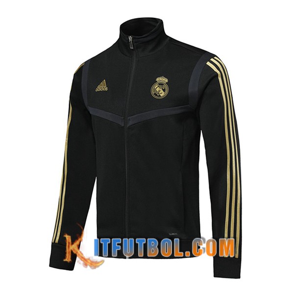 Nueva Chaqueta futbol Real Madrid Negro 19/20