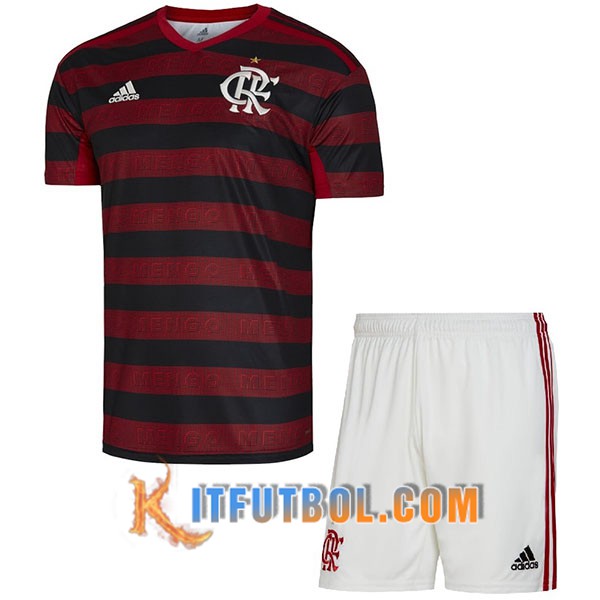 Camisetas Personalizadas Futbol Flamengo Ninos Primera 19/20
