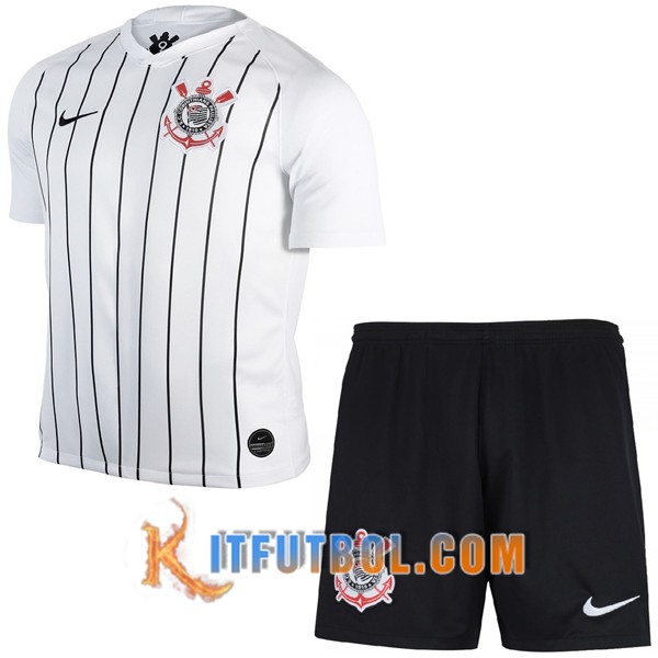 Camisetas Personalizadas Futbol Corinthians Ninos Primera 19/20