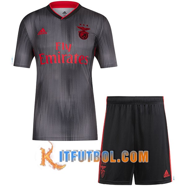 Camisetas Personalizadas Futbol S.L Benfica Ninos Segunda 19/20