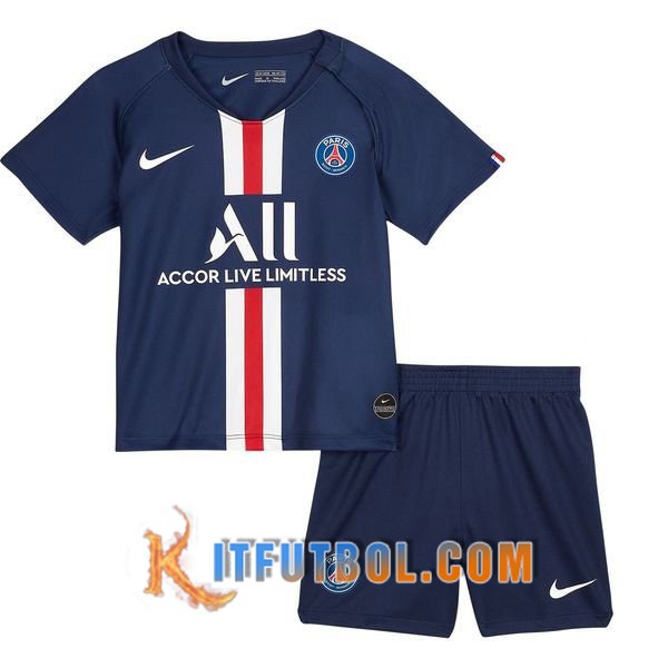 Camisetas Personalizadas Futbol PSG Ninos Primera 19/20