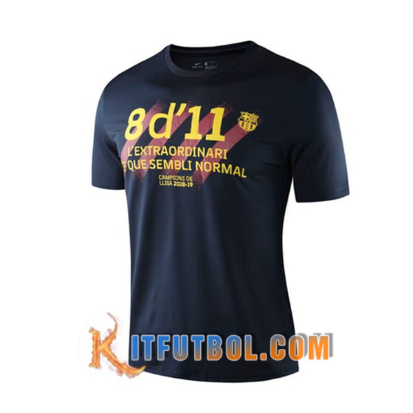 Camiseta Entrenamiento FC Barcelona Negro 19/20