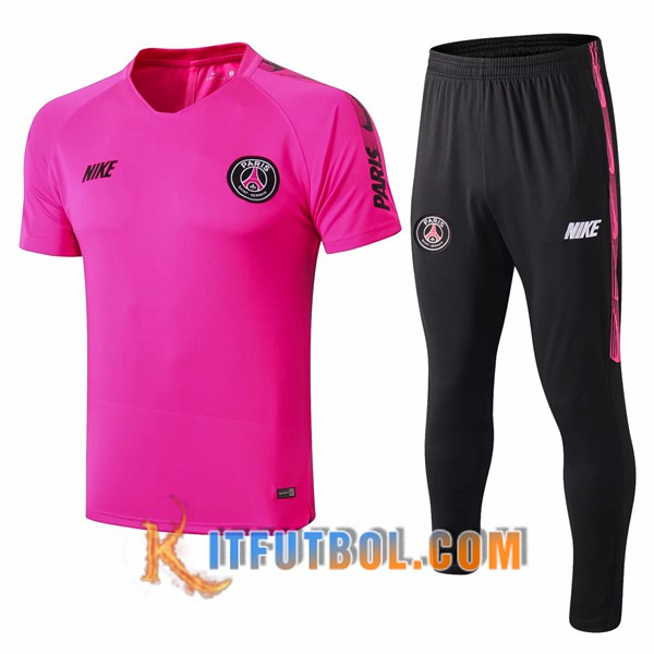 Camiseta Entrenamiento PSG + Pantalones Rosa 19/20